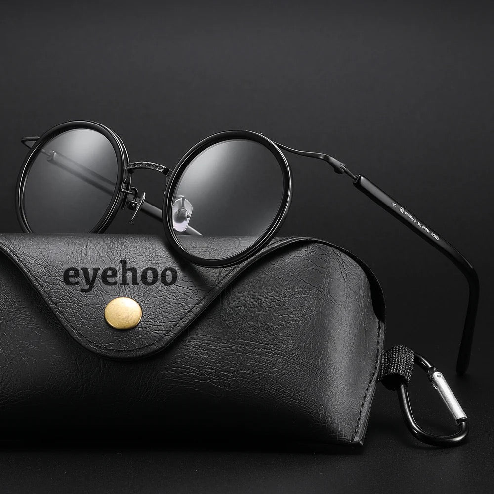 Mael Titanium Vintage Round Eyeglasses Frames