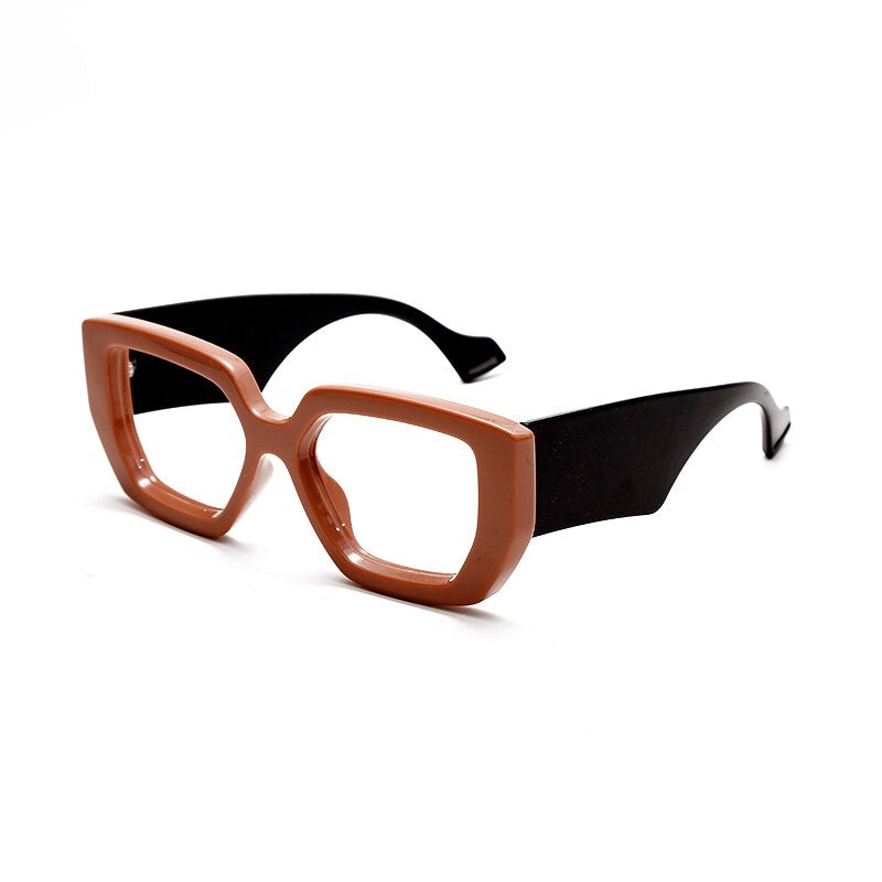 Fashion Square Oversized Glasses Frames