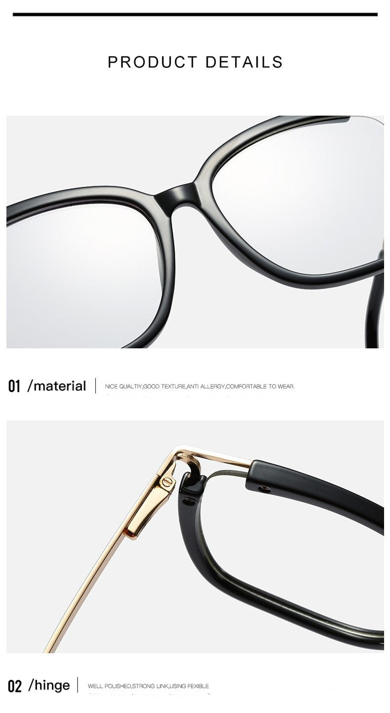 Eyeglasses Square glasses Optical glasses
