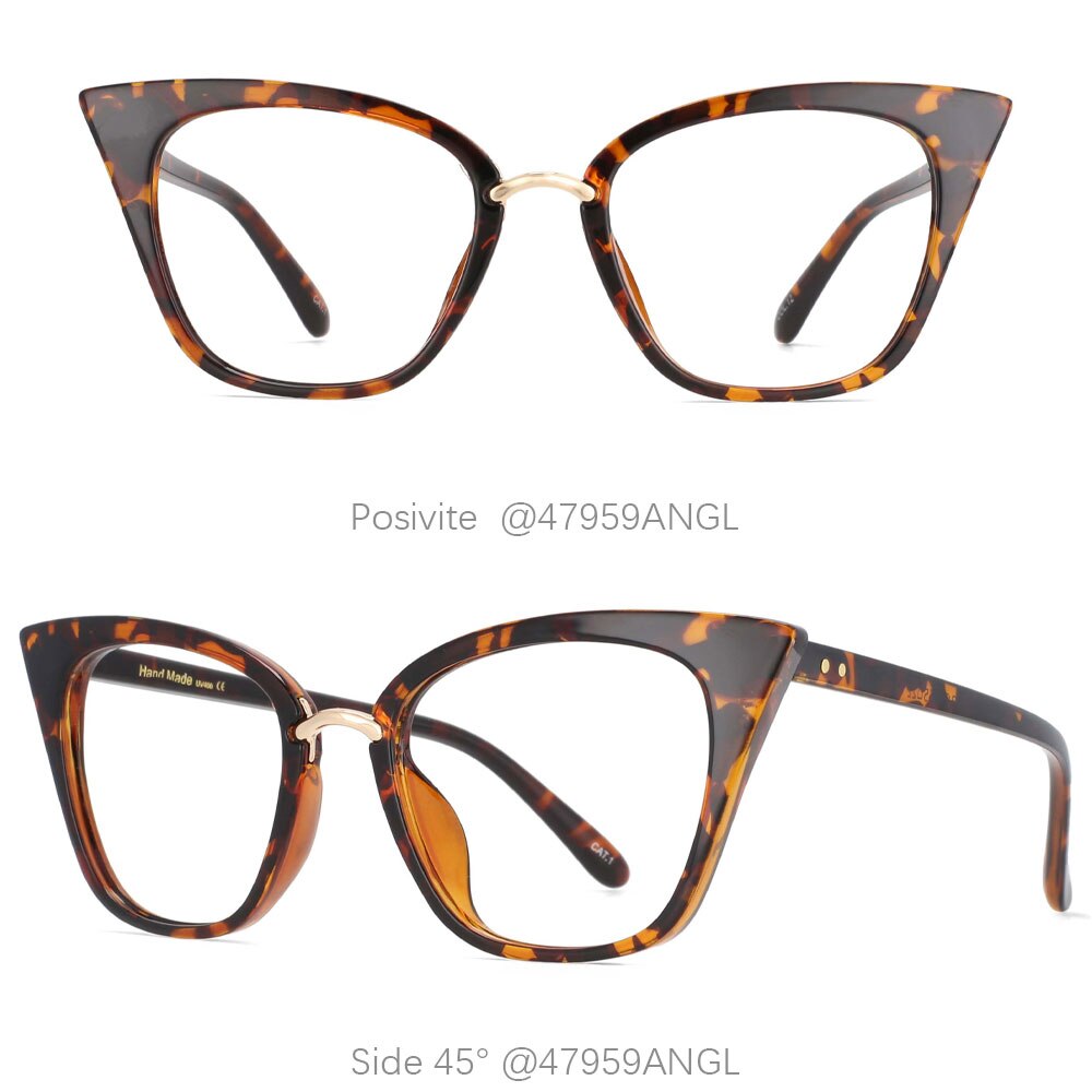 Cat Eye Anti Blue Light Ladies Computer Glasses