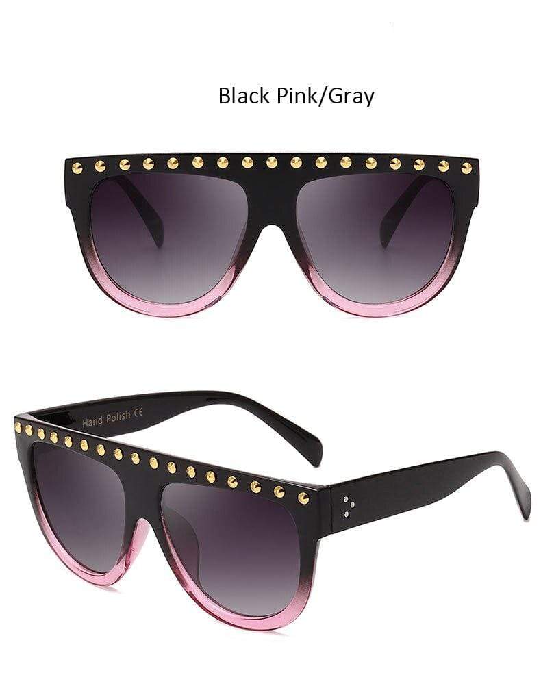 Luxury Oversized diamond sunglasses
