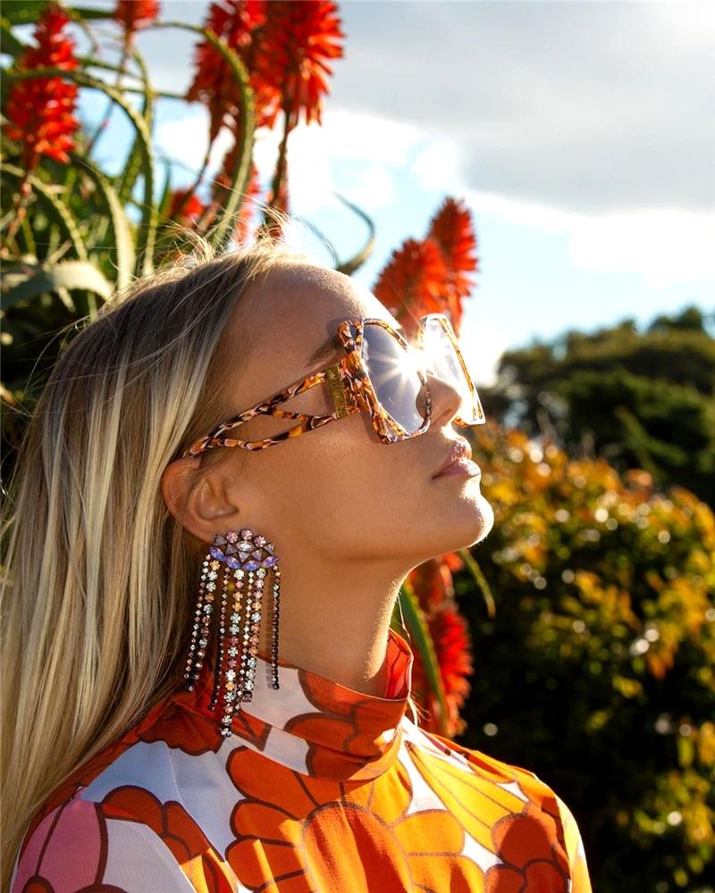 Oversized Square Luxury Sunglasses