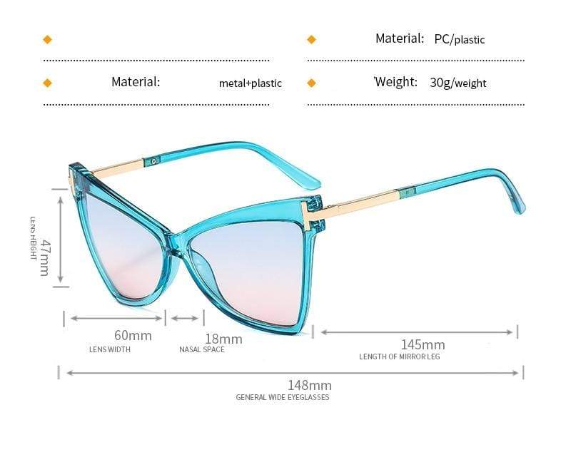 Cat Eye Retro Sunglasses