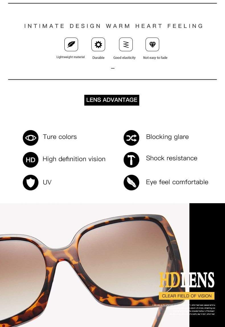 Classic Oversized Sunglasses