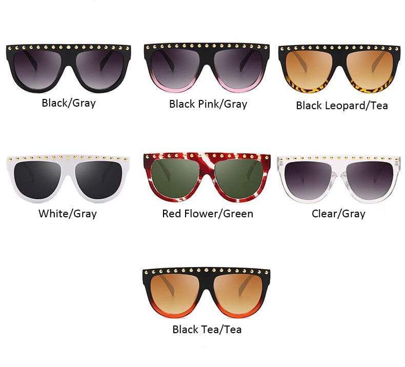 Luxury Oversized diamond sunglasses