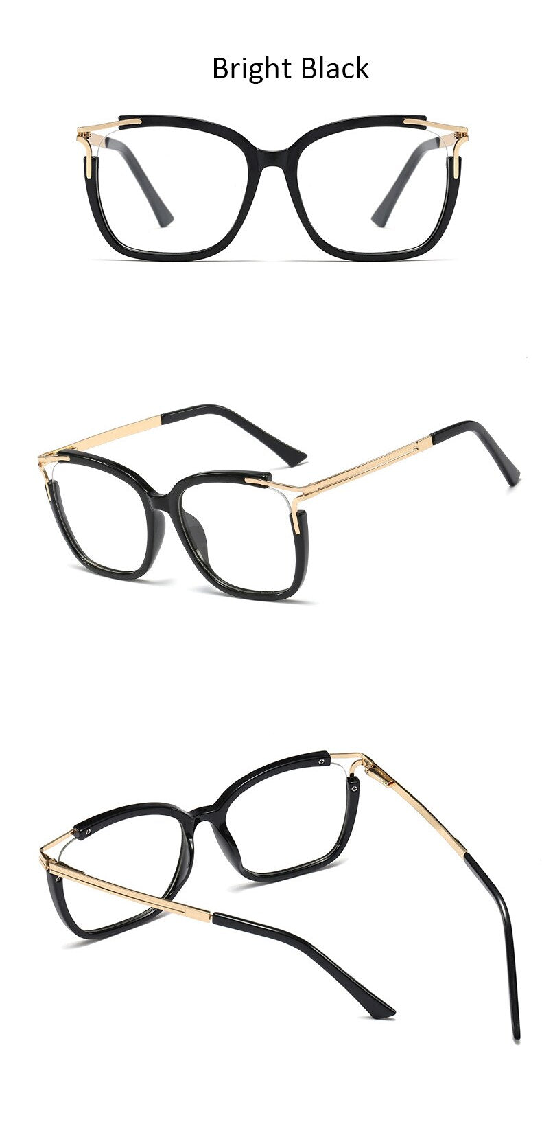 Eyeglasses Square glasses Optical glasses
