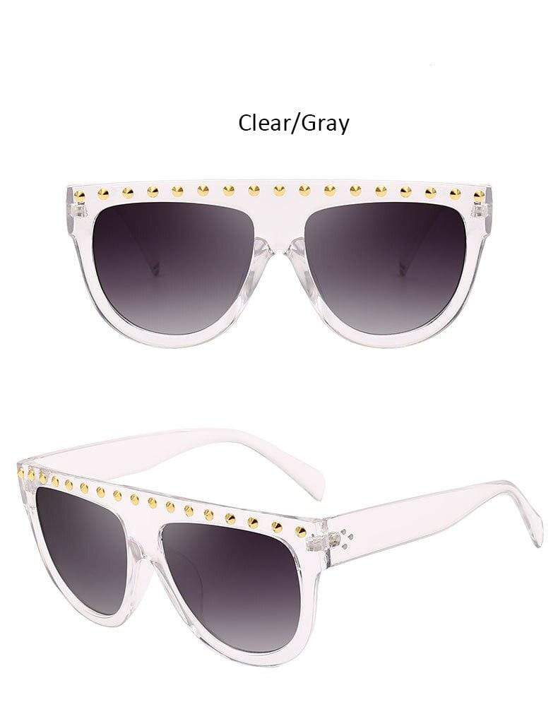Luxury Oversized diamond sunglasses