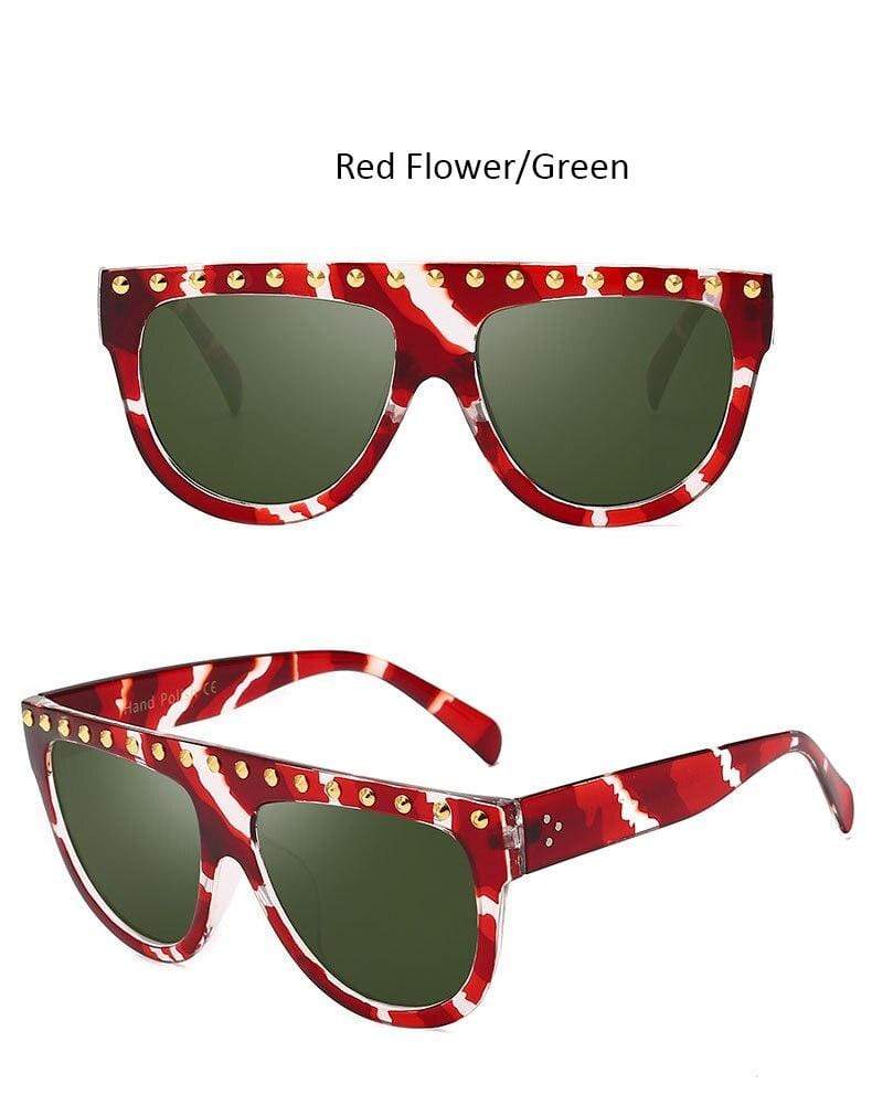 Luxury Oversized diamond sunglasses