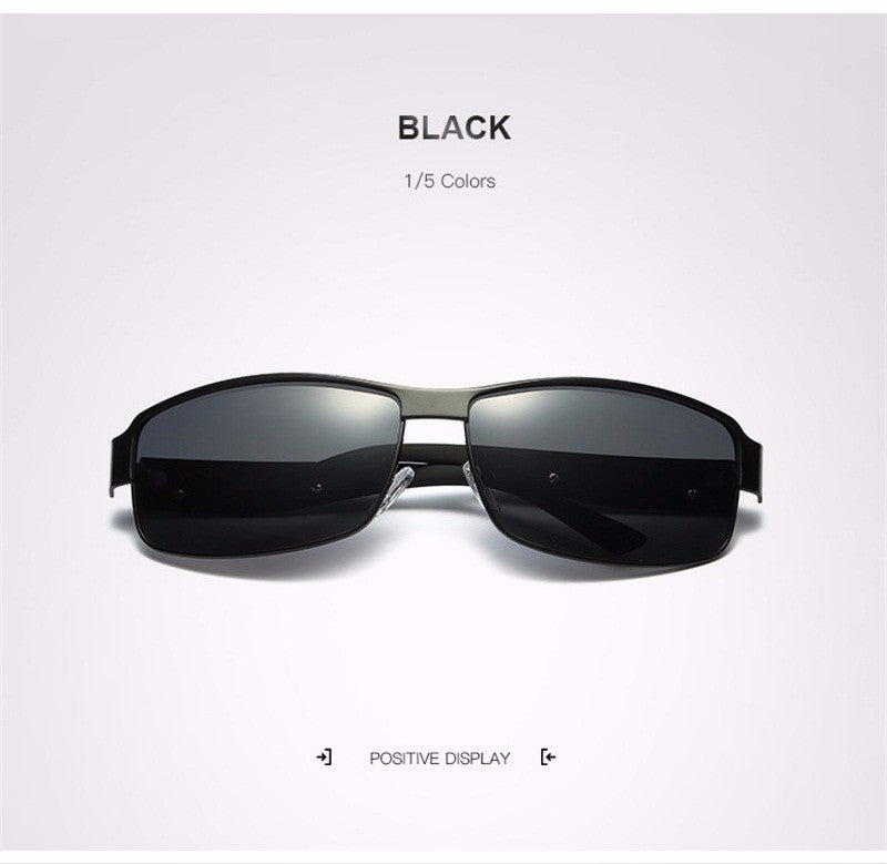Alloy Frame Polarized Sunglasses
