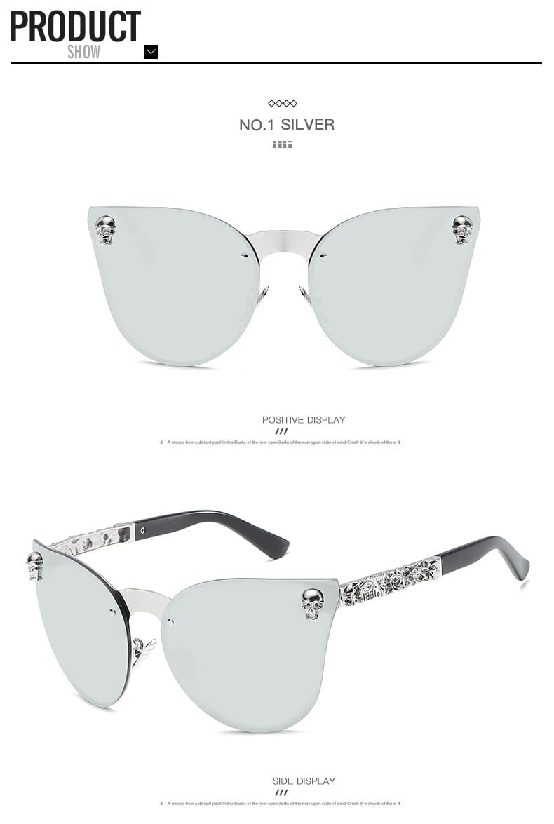 Unisex Cat Eye Sun Glasses