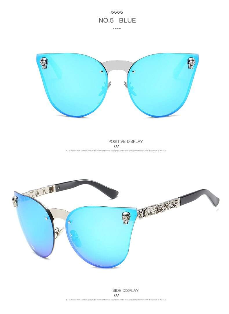 Unisex Cat Eye Sun Glasses