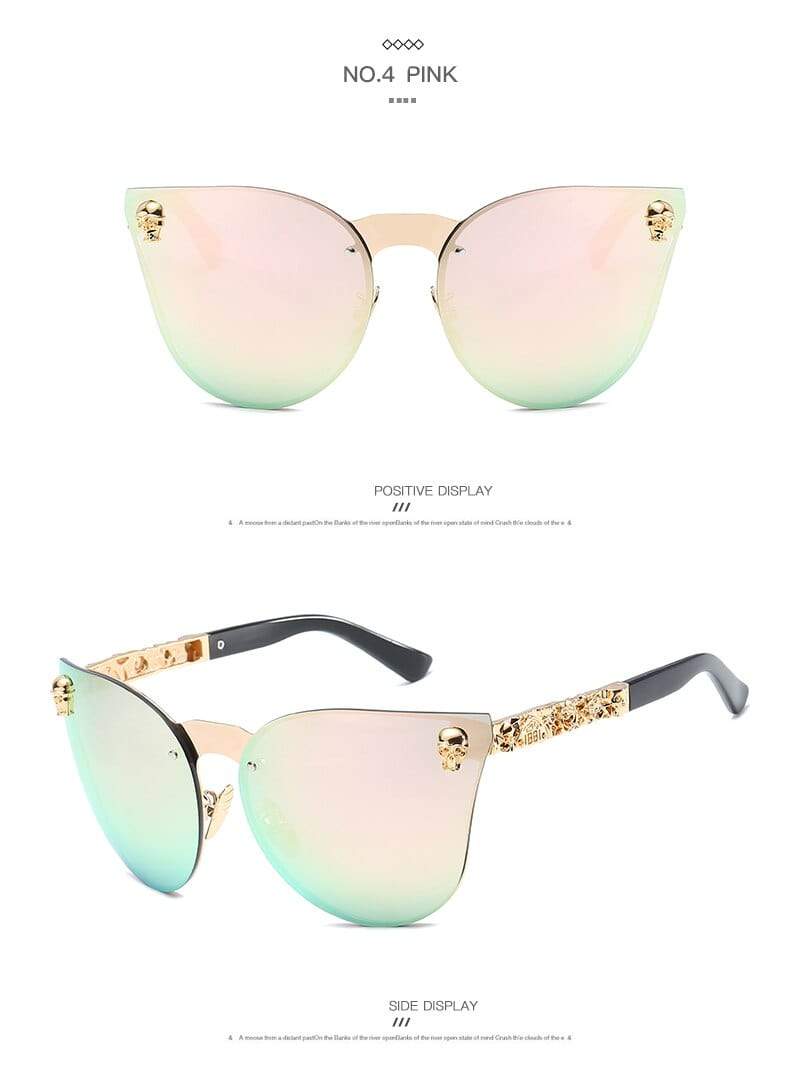 Unisex Cat Eye Sun Glasses