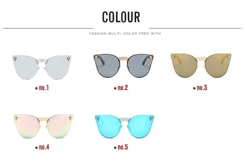 Unisex Cat Eye Sun Glasses