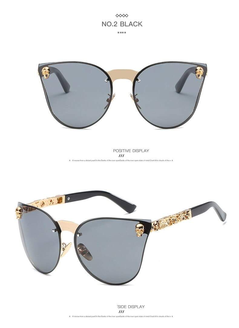 Unisex Cat Eye Sun Glasses