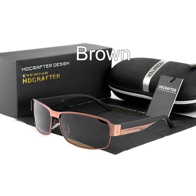Alloy Frame Polarized Sunglasses
