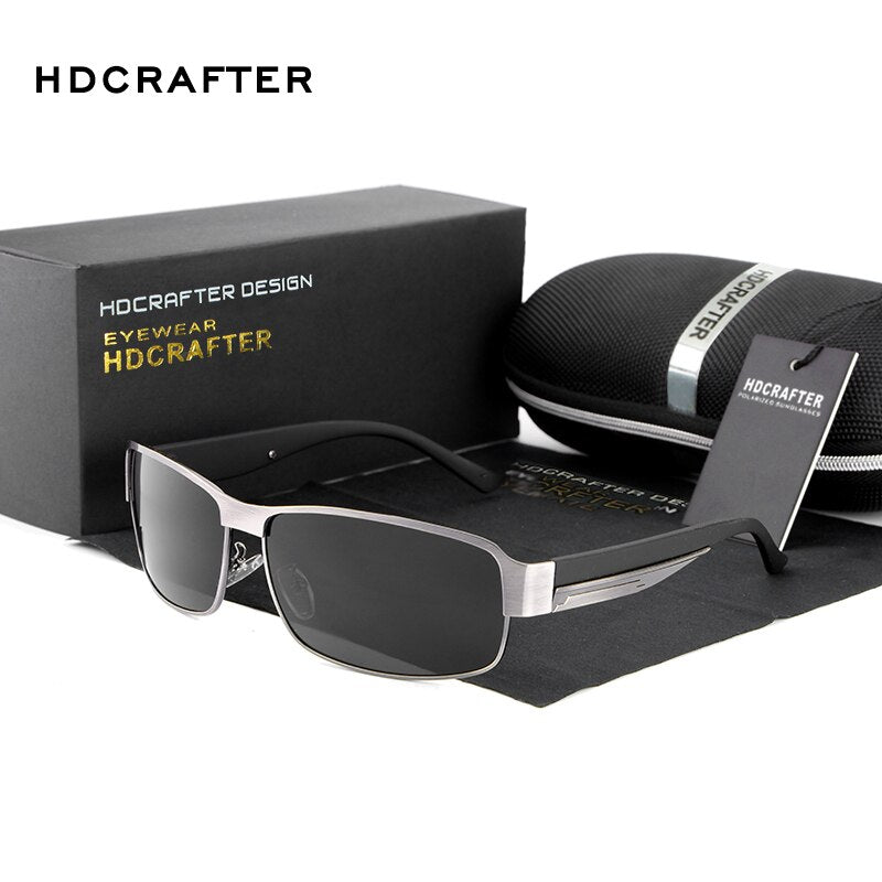 Alloy Frame Polarized Sunglasses