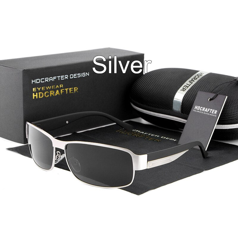 Alloy Frame Polarized Sunglasses