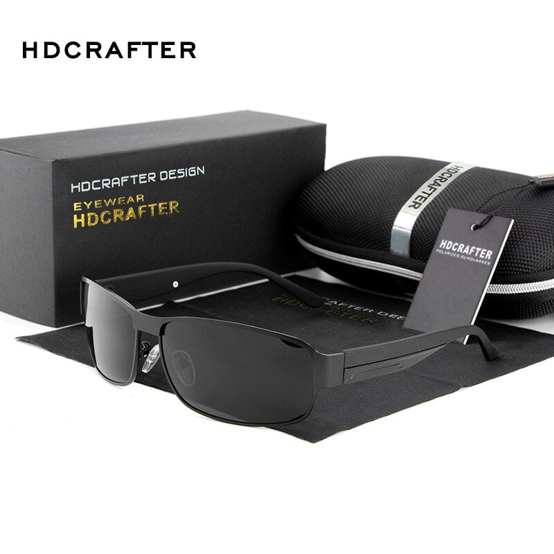 Alloy Frame Polarized Sunglasses