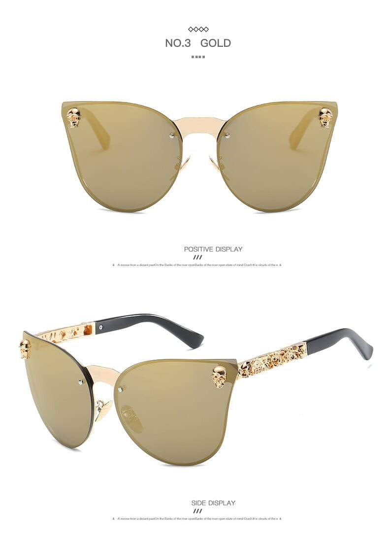 Unisex Cat Eye Sun Glasses