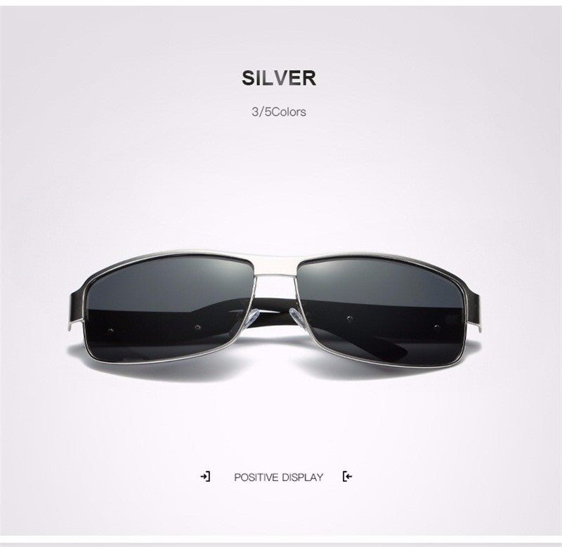 Alloy Frame Polarized Sunglasses