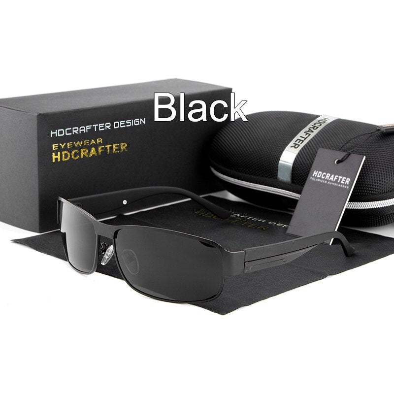 Alloy Frame Polarized Sunglasses