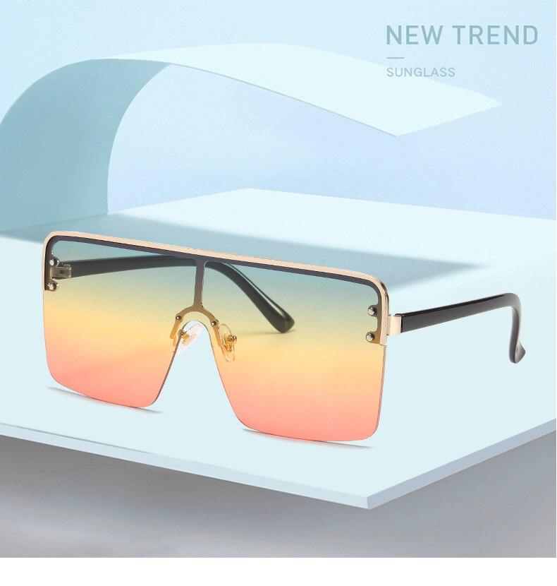 Oversize Gradient Sunglasses