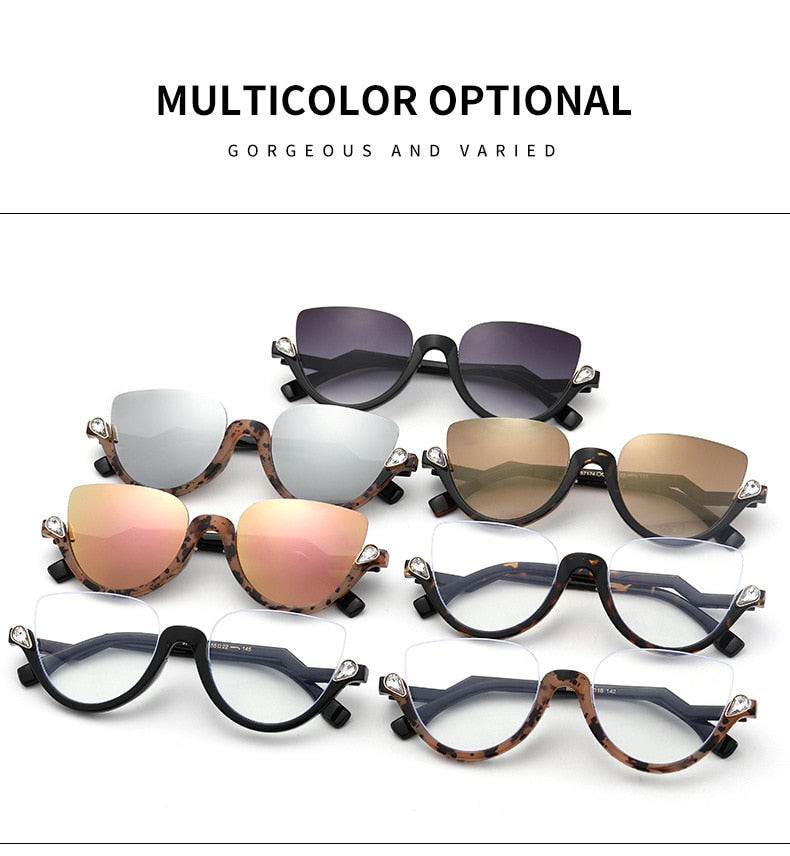 Transparent Cat Eye Prescription Glasses