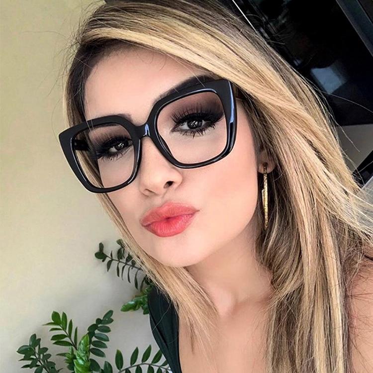 New black Square glasses