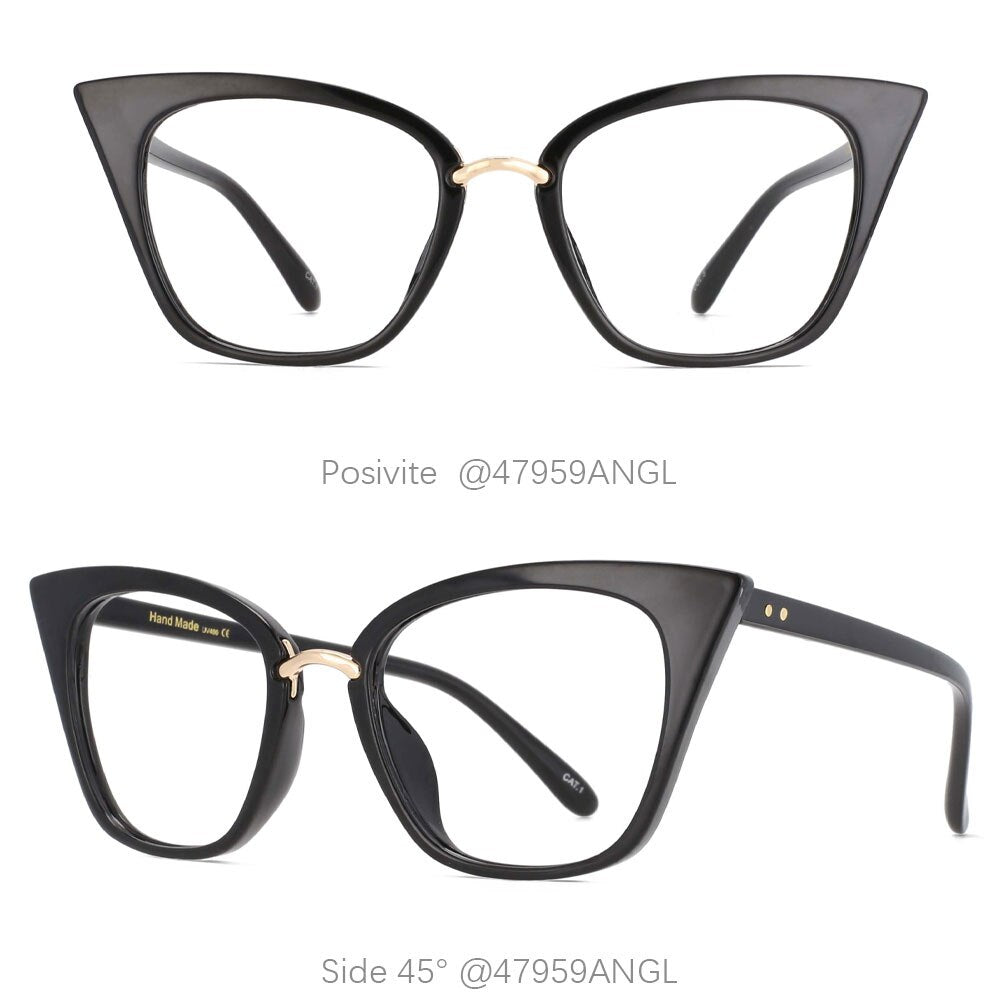 Cat Eye Anti Blue Light Ladies Computer Glasses