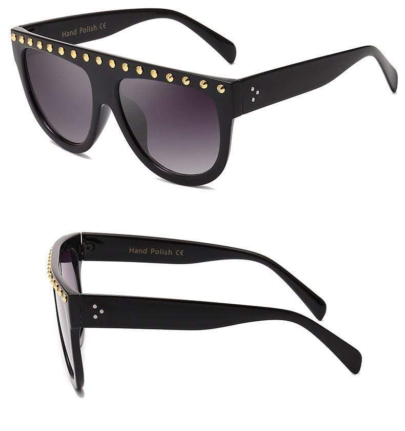 Luxury Oversized diamond sunglasses