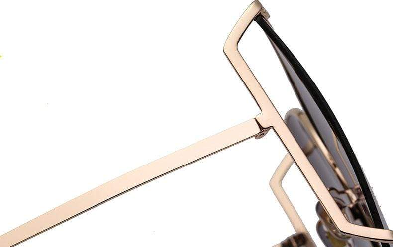 New Brand Pearls Half Round Sunglasses