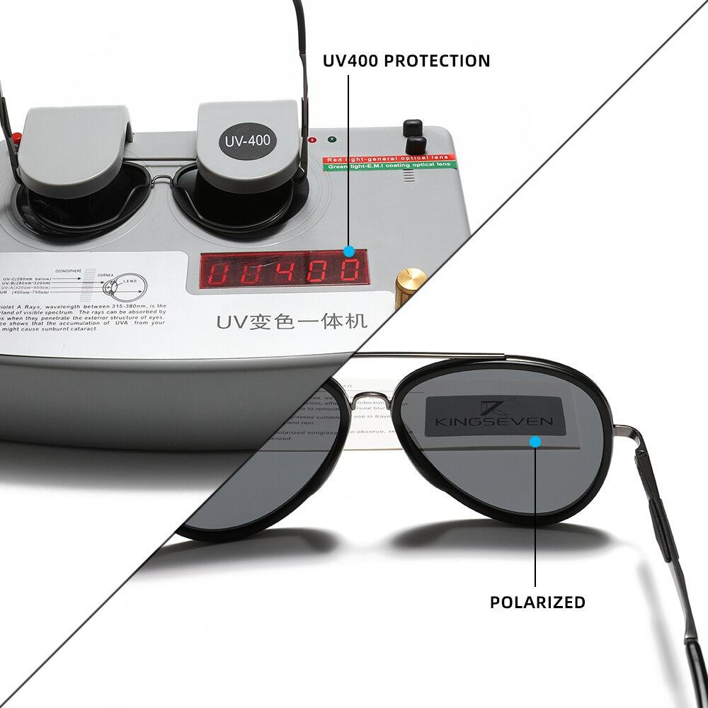 Brand Classic Pilot Polarized Sunglasses