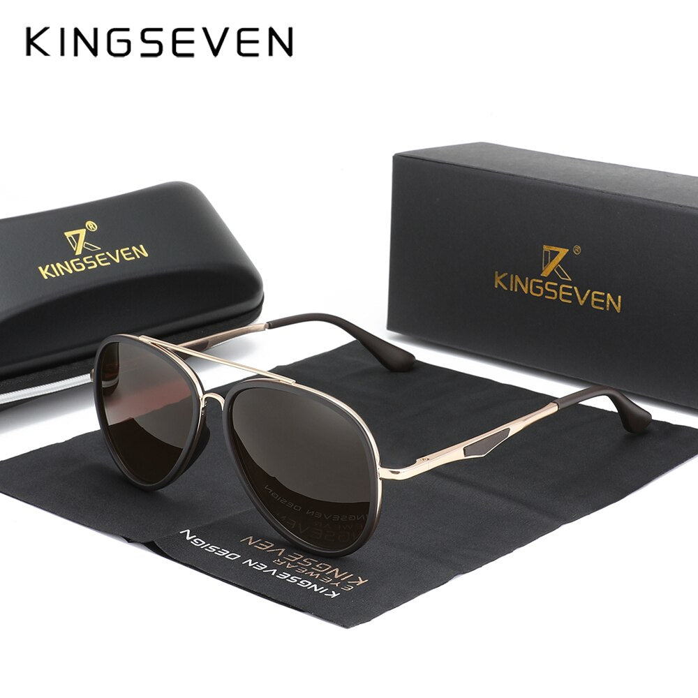 Brand Classic Pilot Polarized Sunglasses