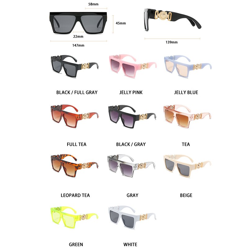 Oversized Square Sunglasses