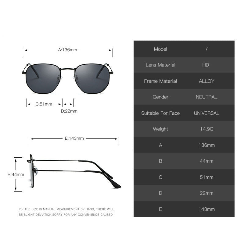 Metal Vintage Sunglasses