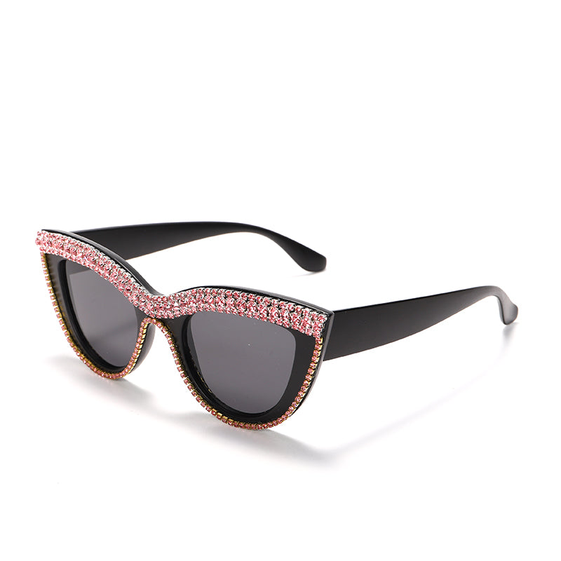 Luxury Cat Eye Diamond Sunglasses UV400
