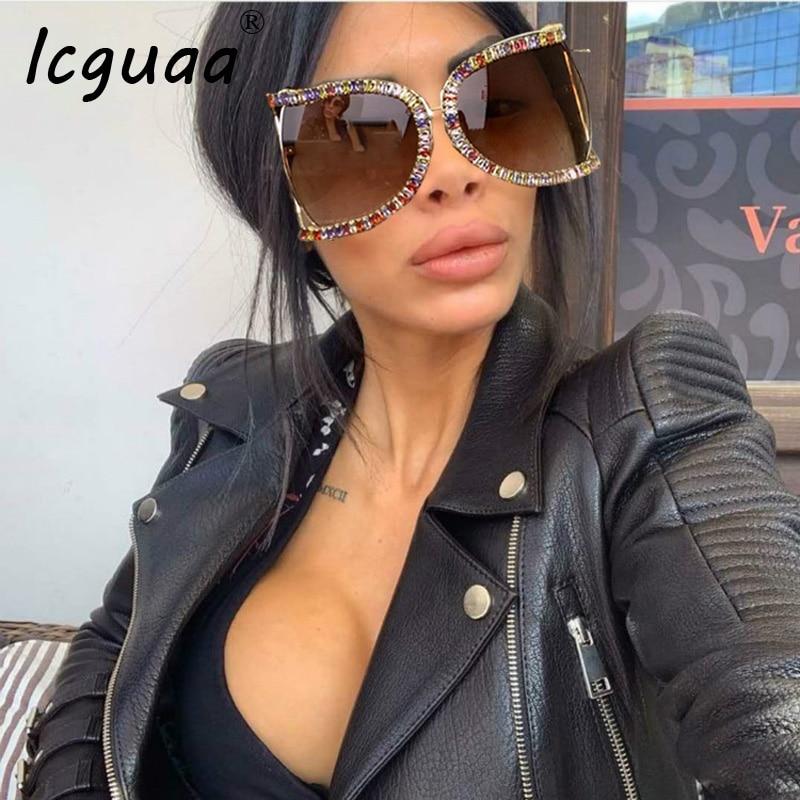 Luxury Half Frame Brand Designer Glasses