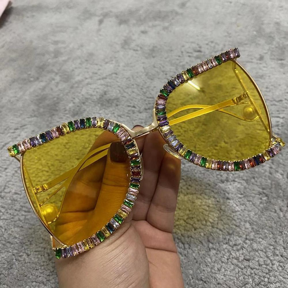Luxury Half Frame Brand Designer Glasses