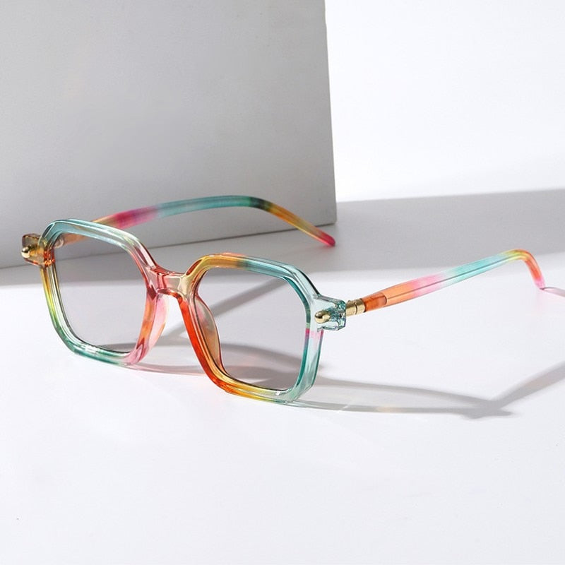 Fashion Retro Designer Square Sunglasses For Women Men