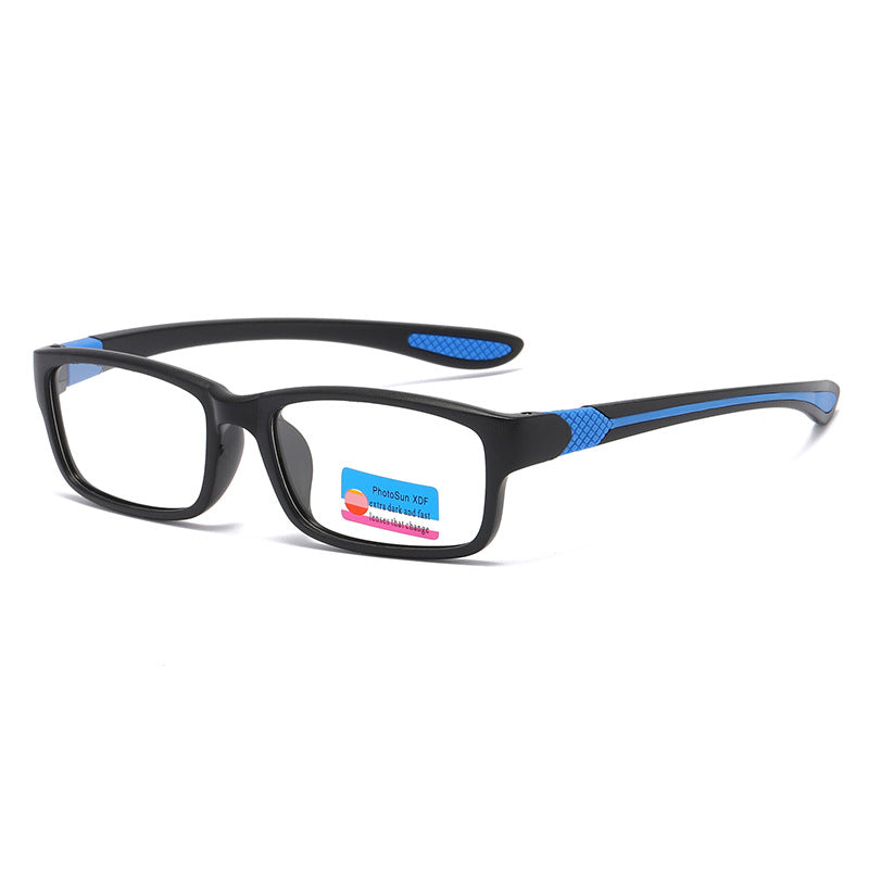 Two-color frame sports reading glasses