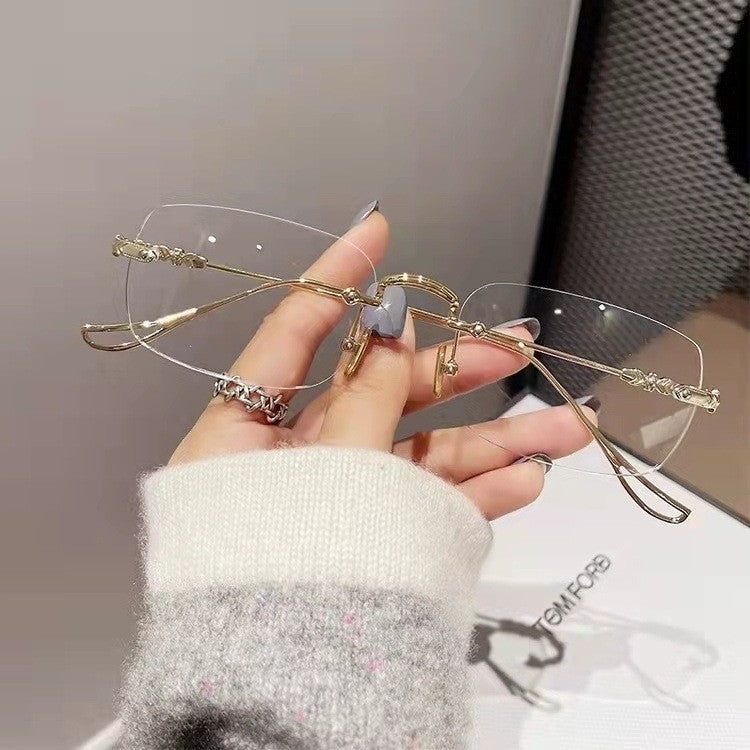 Color-changing hd anti-blu-ray reading glasses