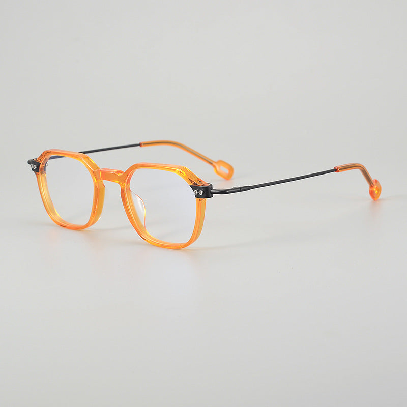 Acetate Geometric Glasses Frame BY AEV-007
