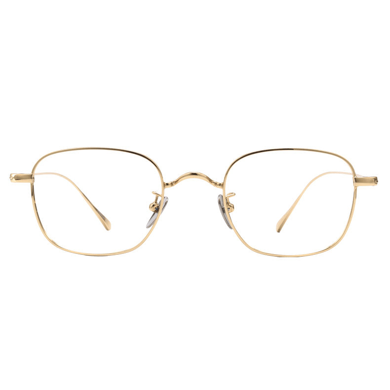 Retro Titanium Square Glasses Frame GWS199