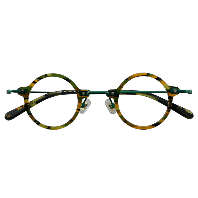 Botolf Vintage Round Acetate Glasses Frame