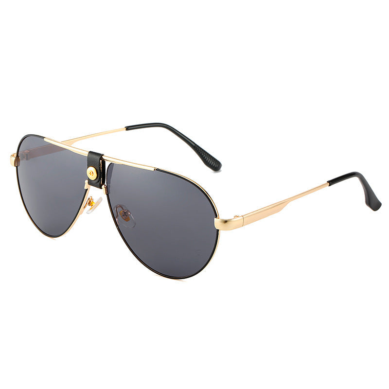 Leather cover beam sunset gradient toad glasses