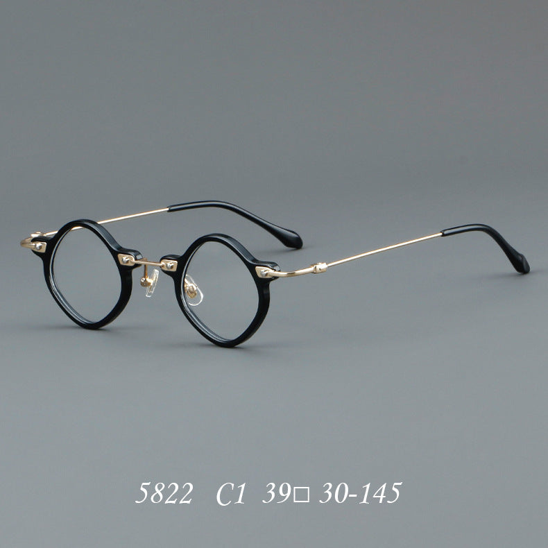 Logan Retro Geometric Glasses Frame