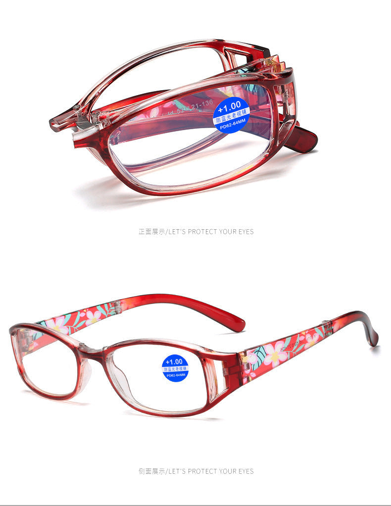 Folding Blue Light Blocking Reading Glasses
