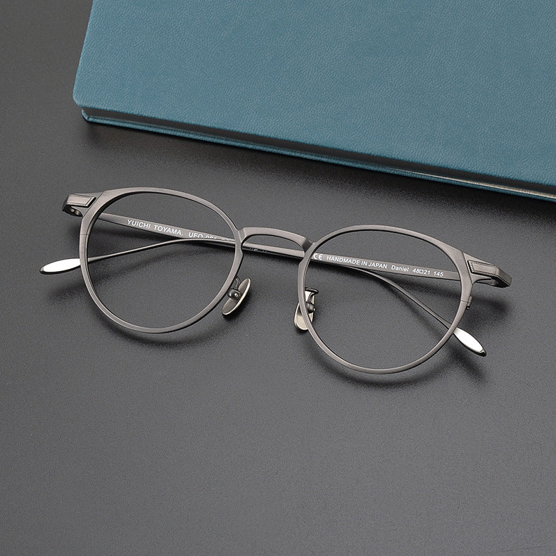 Titanium Vintage Round Eyeglasses Frames 2232