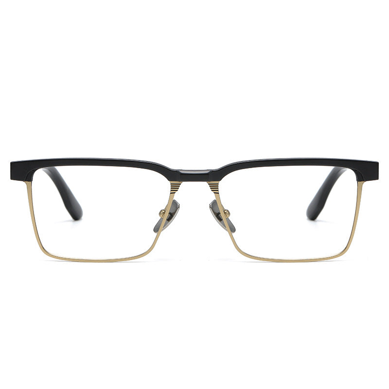 Malin Browline Retro Titanium Ultra-Light Glasses Frame