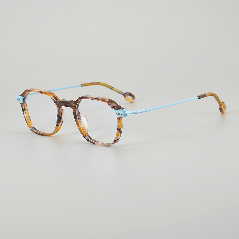 Ulian Acetate Geometric Glasses Frame